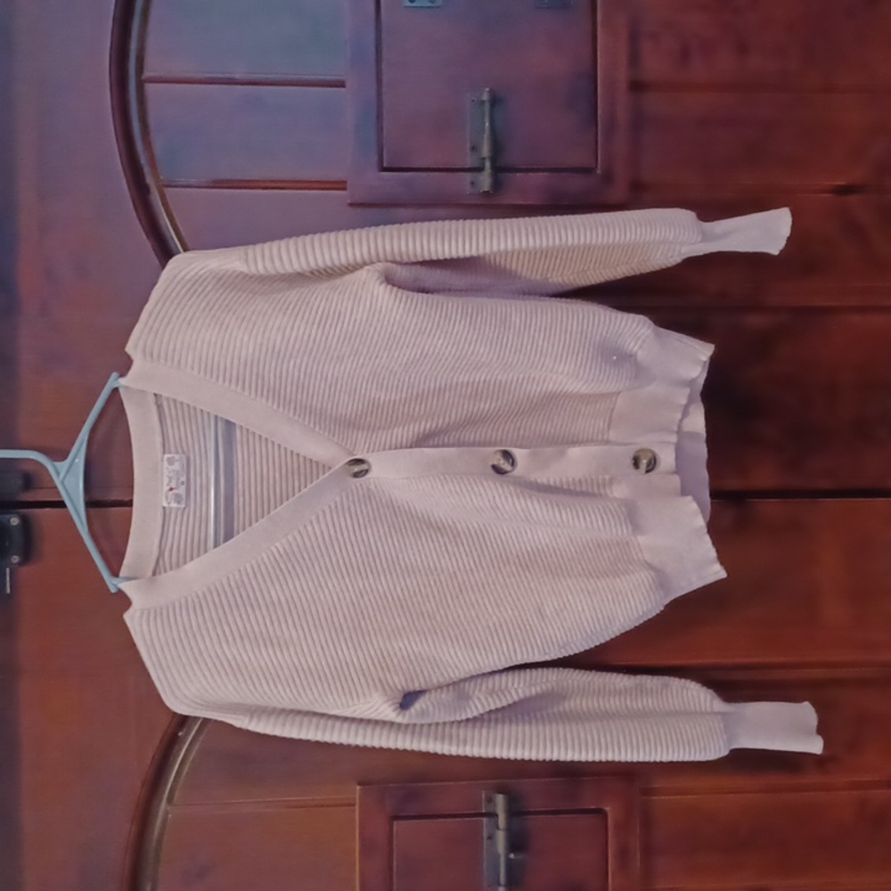 Soft Poof Cardigan